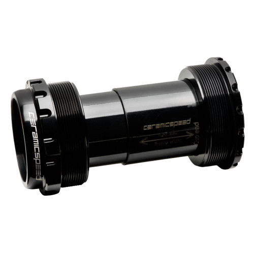 BB-set CeramicSpeed T47a / Threaded 47X77 for Campagnolo UltraTorque 25mm black (109653)