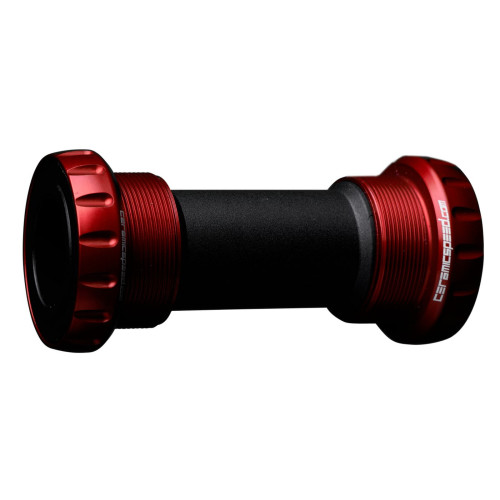 BB-set CeramicSpeed BSA Road Coated 68mm for Shimano/FSA/Rotor 24mm red (101310)