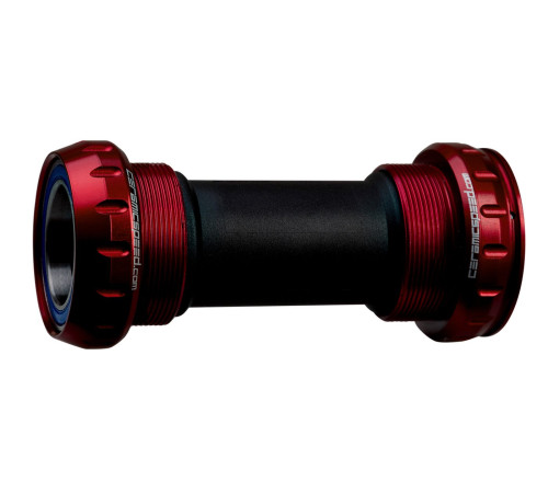 BB-set CeramicSpeed BSA Coated 68mm for Campagnolo UltraTorque 25mm red (101314)
