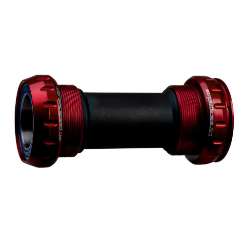 BB-set CeramicSpeed BSA Coated 68mm for Campagnolo UltraTorque 25mm red (101314)