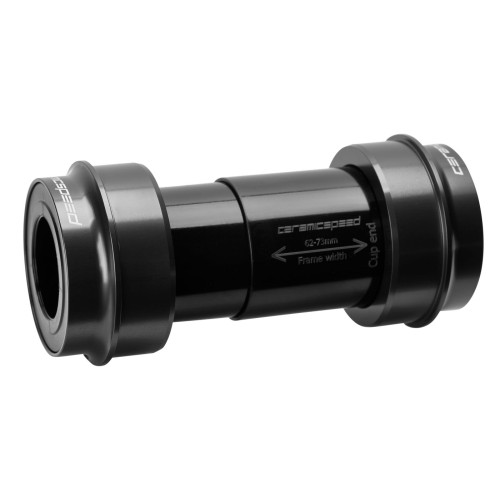 BB-set CeramicSpeed Road Coated PF30 / PF46X68 for Shimano/FSA/Rotor 24mm black (101380)