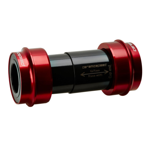 BB-set CeramicSpeed Coated PF30 / PF46X68 for SRAM GXP 24 / 22,2mm red (101398)