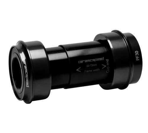 BB-set CeramicSpeed Coated PF30A / PF46X73 for Shimano/FSA/Rotor 24mm black (104900)