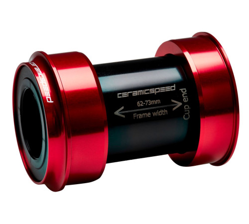 BB-set CeramicSpeed Coated PF30A / PF46X73 for SRAM GXP 24 / 22,2mm red (104905)