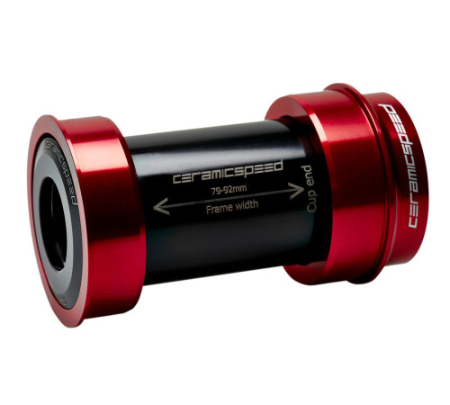 BB-set CeramicSpeed Coated BBright / PF46X79 for SRAM GXP 24 / 22,2mm red (105185)