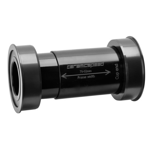 BB-set CeramicSpeed Coated EVO386 / PF46X86 for SRAM GXP 24 / 22,2mm black (101441)