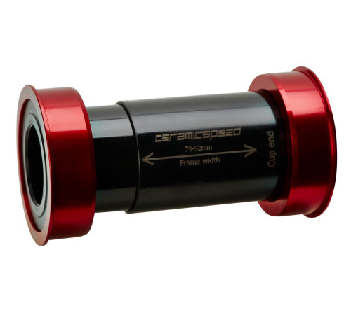 BB-set CeramicSpeed Coated EVO386 / PF46X86 for SRAM DUB 29 mm red (106785)