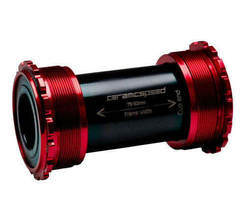 BB-set CeramicSpeed T45 Coated Threadfit 82.5 for SRAM GXP 24 / 22,2mm red (105145)