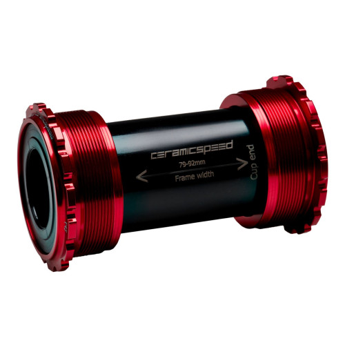 BB-set CeramicSpeed T45 Coated Threadfit 82.5 for SRAM GXP 24 / 22,2mm red (105145)