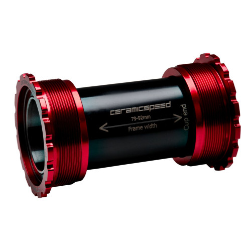 BB-set CeramicSpeed T45 Coated Threadfit 82.5 red (105147)
