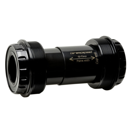 BB-set CeramicSpeed Coated T47 / Threaded 47X68 for Shimano/FSA/Rotor 24mm black (107833)