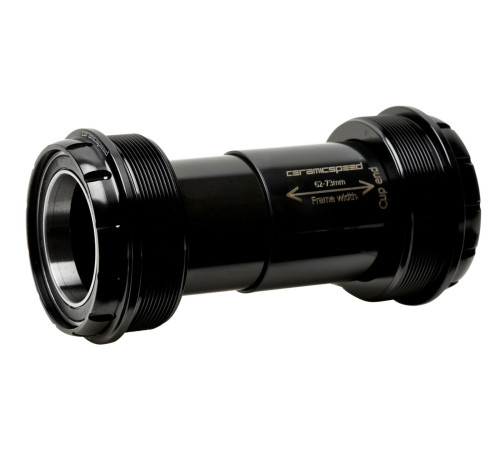 BB-set CeramicSpeed Coated T47 / Threaded 47X68 All 30mm crank spindles black (107839)