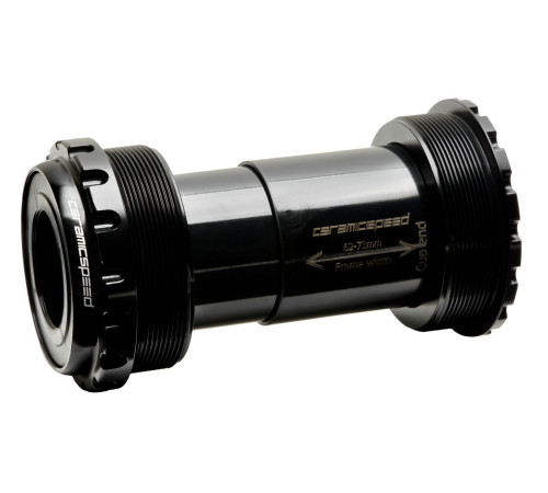 BB-set CeramicSpeed Coated T47a / Threaded 47X77 for SRAM GXP 24 / 22,2mm black (109648)