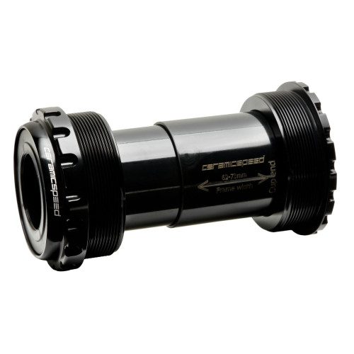 BB-set CeramicSpeed Coated T47a / Threaded 47X77 for SRAM GXP 24 / 22,2mm black (109648)