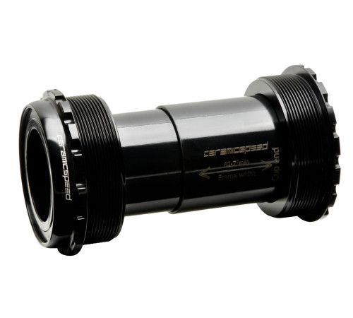 BB-set CeramicSpeed Coated T47a / Threaded 47X77 for SRAM DUB 29 mm black (109650)