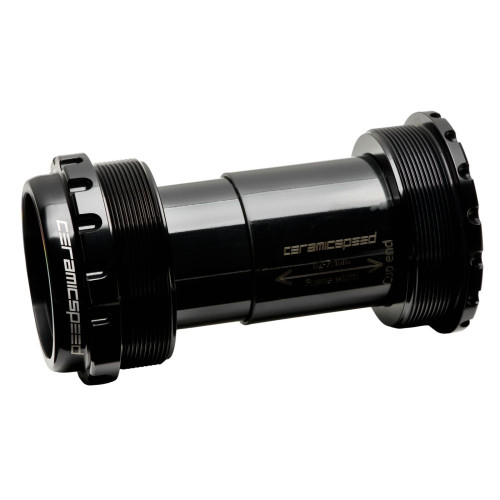 BB-set CeramicSpeed Coated T47a / Threaded 47X77 for Campagnolo UltraTorque 25mm black (109654)