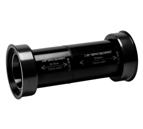 BB-set CeramicSpeed PF4630 Gravel Coated PF30 / PF46X68, X73, X79, X86 black (110976)