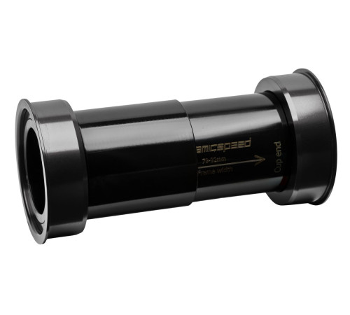 BB-set CeramicSpeed Gravel Coated EVO386 / PF46X86 for SRAM DUB 29 mm black (110969)