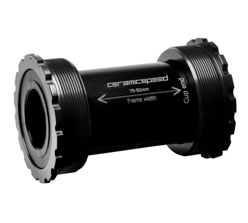 BB-set CeramicSpeed Gravel Coated T47 / Threaded 47X86/85 for SRAM DUB 29 mm black (110966)