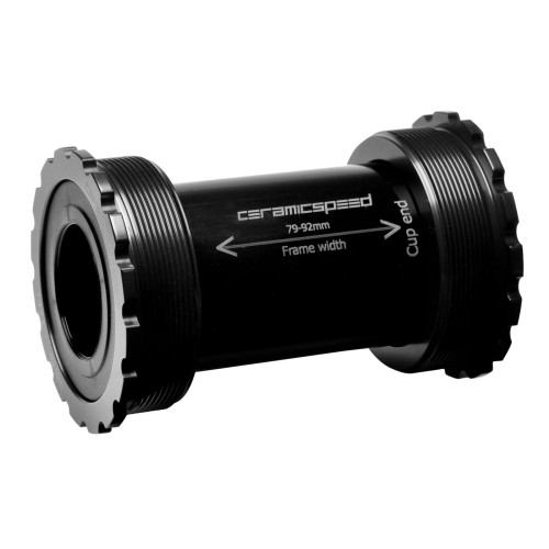 BB-set CeramicSpeed Gravel Coated T47 / Threaded 47X86/85 for SRAM DUB 29 mm black (110966)