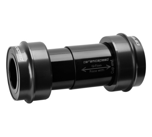 BB-set CeramicSpeed MTB Coated PF30 MTB / PF46X73 for Shimano/FSA/Rotor 24mm black (106067)