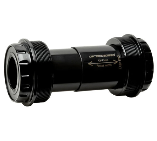 BB-set CeramicSpeed Coated T47 / Threaded 47X73 for SRAM GXP 24 / 22,2mm black (110445)