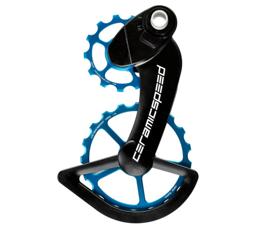 Tension and guide pulley set CeramicSpeed Oversized for Campagnolo 11s Mechanical/EPS Alloy 607 stainless steel (110563)