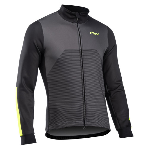 Jacket Northwave Blade 2 dark grey-yellow fluo-M