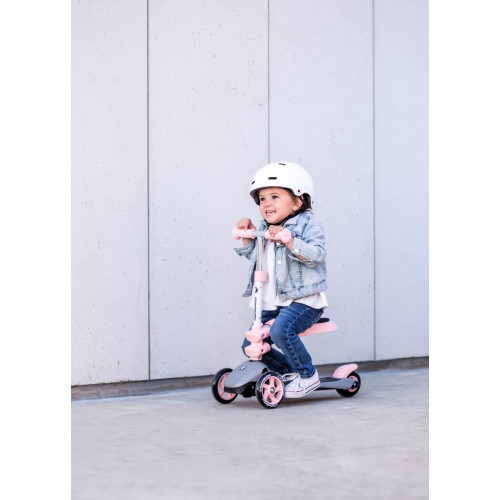 Scooter HyperMotion 3in1 pink