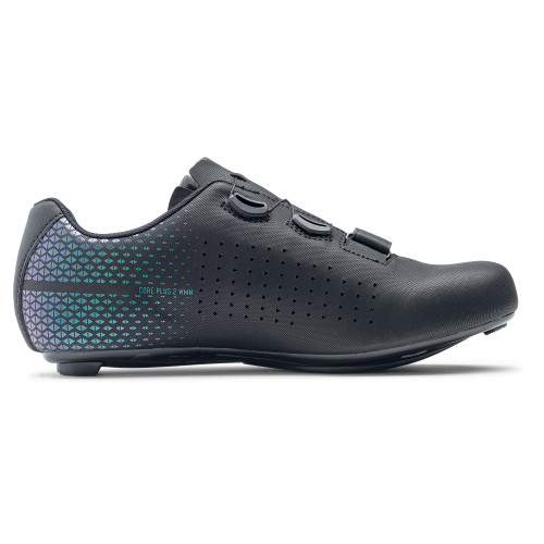 Cycling shoes Northwave Core Plus 2 WMN Road black-iridescent-38