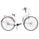 Bicycle AZIMUT Vintage 28" 3-speed 2025 white-pink shiny