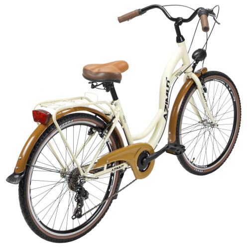 Bicycle AZIMUT Vintage TX-7 26" 2025 cream-brown shiny