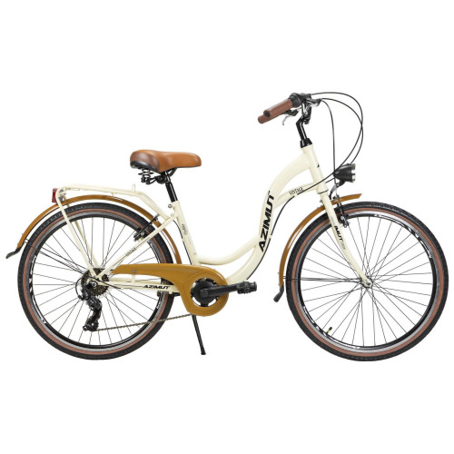 Bicycle AZIMUT Vintage TX-7 26" 2025 cream-brown shiny
