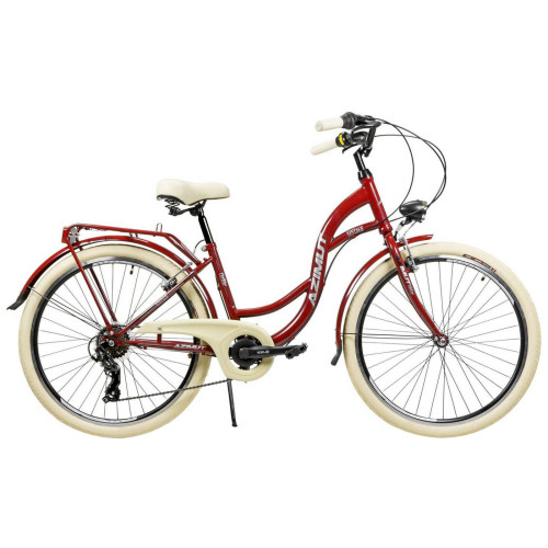Bicycle AZIMUT Vintage TX-7 26" 2025 burgund-cream shiny