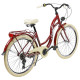 Bicycle AZIMUT Vintage TX-7 26" 2025 burgund-cream shiny