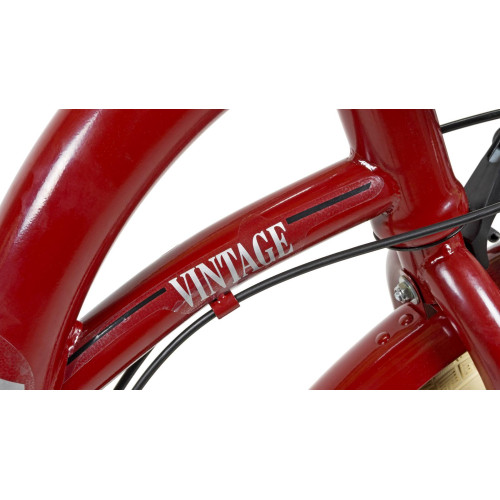 Bicycle AZIMUT Vintage TX-7 26" 2025 burgund-cream shiny