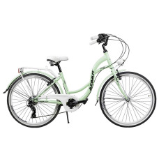 Velosipēds AZIMUT Vintage TX-7 26" 2025 mint-white shiny
