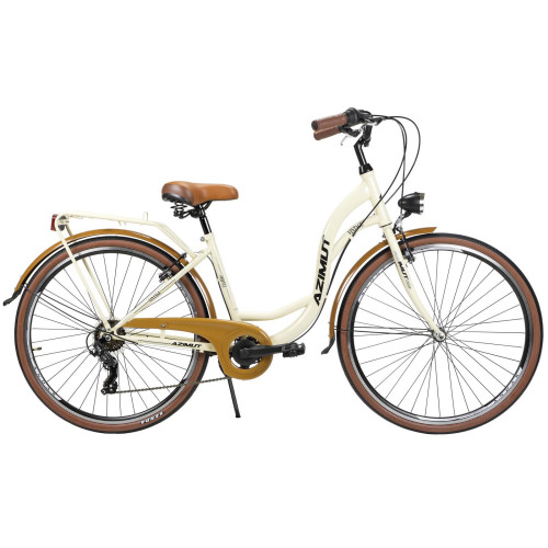 Bicycle AZIMUT Vintage TX-7 28" 2025 cream-brown semi-matt