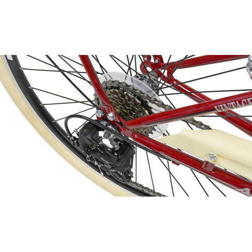 Bicycle AZIMUT Vintage TX-7 28" 2025 burgund-cream shiny