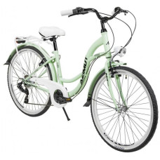 Velosipēds AZIMUT Vintage TX-7 28" 2025 mint-white shiny