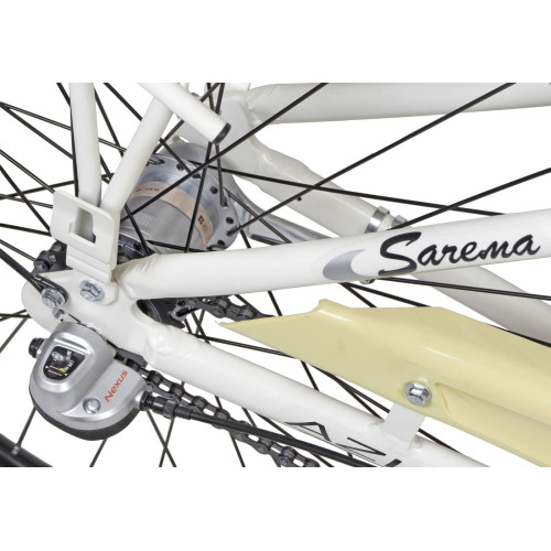 Bicycle AZIMUT Sarema ALU 26" 3-speed 2025 light cream shiny