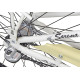 Bicycle AZIMUT Sarema ALU 26" 3-speed 2025 light cream shiny