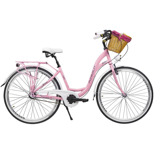 Bicycle AZIMUT Sarema ALU 28" 3-speed 2025 pink shiny