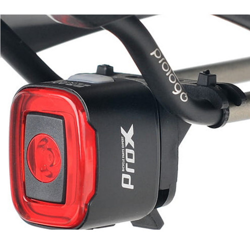 Aizmugurējais lukturi ProX Ara II COB-XPE 50Lm USB Brake sensor