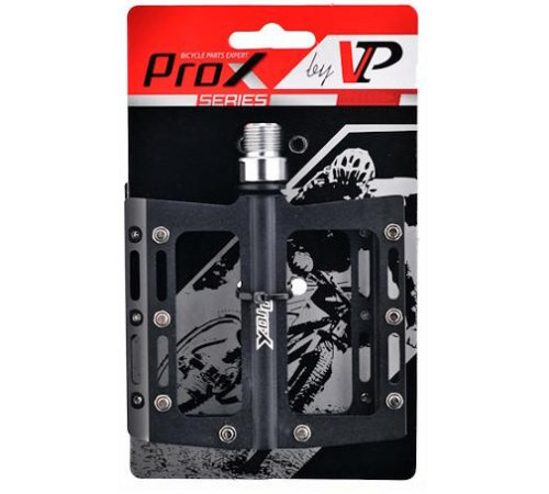 Pedāļi Prox Stig Alu axle Cr-Mo Pins black