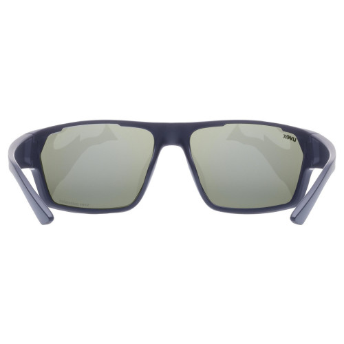 Glasses Uvex sportstyle 233 P deep space matt / mirror blue