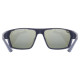 Glasses Uvex sportstyle 233 P deep space matt / mirror blue