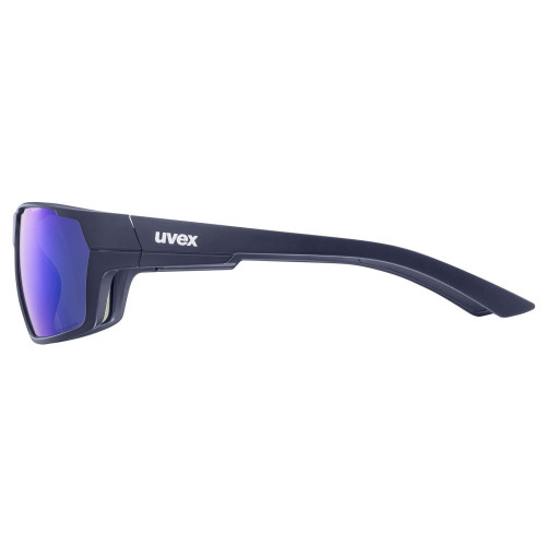 Glasses Uvex sportstyle 233 P deep space matt / mirror blue