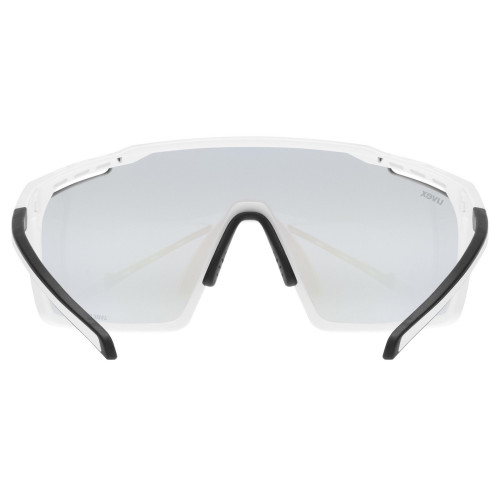 Glasses Uvex mtn perform V white matt / litemirror blue