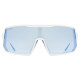 Glasses Uvex sportstyle 235 V white matt / litemirror blue